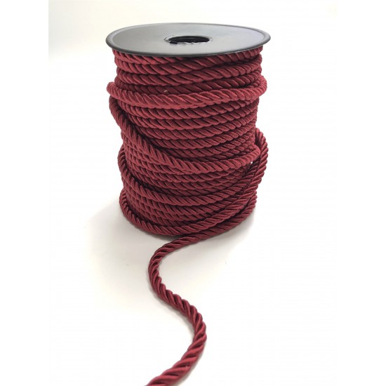 Bordo Kordon İp 6 mm 1 mt-KHC-1039