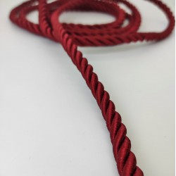 Bordo 10 mm Kalın Kordon-KHC-105 Bordo 10 mm Kalın Kordon-KHC-105