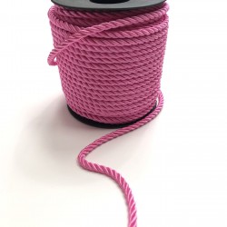 Pembe Kordon İp 4 mm 1 mt-KHC-1054