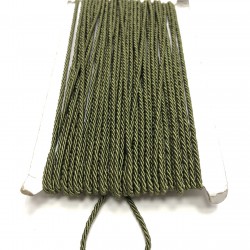 Yeşil Kordon İp 3 mm 1 mt-KHC-1060