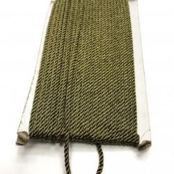 Antrasit Yeşil Kordon İp 3 mm 1 mt-KHC-1068