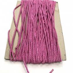 Pembe Kordon İp 3 mm 1 mt-KHC-1075