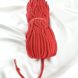 Kordon İp Kırmızı Renk 8 mm 10 metre-KHC-1084 Kordon İp Kırmızı Renk 8 mm 10 metre-KHC-1084