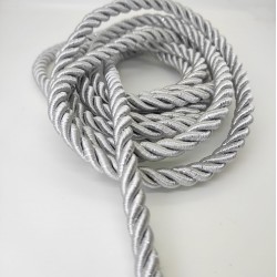Gümüş Simli 10 mm Kalın Kordon-KHC-109