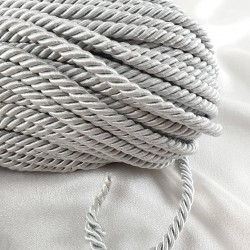 Kordon İp Gri Renk 8 mm 10 metre-KHC-1092 Kordon İp Gri Renk 8 mm 10 metre-KHC-1092