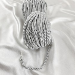 Kordon İp Gri Renk 8 mm 10 metre-KHC-1092 Kordon İp Gri Renk 8 mm 10 metre-KHC-1092