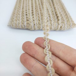 Hasırlı Zigzag Dekoratif Şerit-KHC-1099