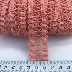 Yavruağzı Çapraz Desen Dekoratif Şerit-KHC-1118