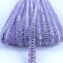 Lila Gümüş Detaylı Zigzag Su Taşı-KHC-1139 Lila Gümüş Detaylı Zigzag Su Taşı-KHC-1139