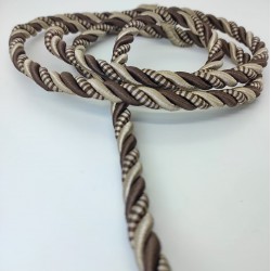 Kahve Vizon 10 mm Kalın Kordon-KHC-114