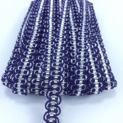 Mor Gümüş Detaylı Zigzag Su Taşı-KHC-1146