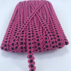 Fuşya Siyah Kareli Su Taşı-KHC-1159