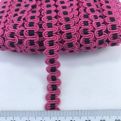 Fuşya Siyah Kareli Su Taşı-KHC-1159