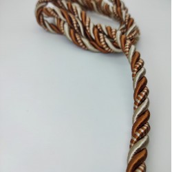 Kiremit Sarı Karışık Renkli 10 mm Kalın Kordon-KHC-116