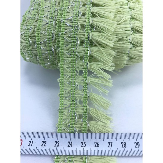 Fıstık Yeşili Saçak Püskül-KHC-1167
