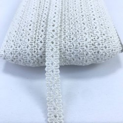Krem Çapraz Detaylı Dekoratif Şerit-KHC-1189 Krem Çapraz Detaylı Dekoratif Şerit-KHC-1189
