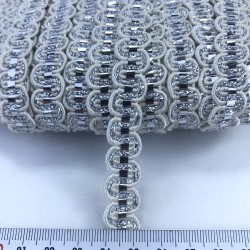 Gümüş Siyah Detaylı Su Taşı-KHC-1191