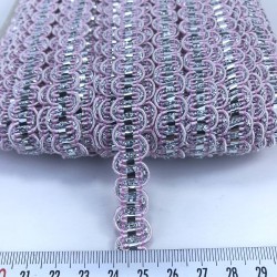 Pembe Gümüş Zigzag Su Taşı-KHC-1193