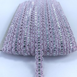 Pembe Gümüş Zigzag Su Taşı-KHC-1193