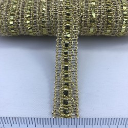 Gold Detaylı Dekoratif Şerit-KHC-1195