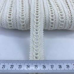 Krem Delikli Dekoratif Şerit-KHC-1198 Krem Delikli Dekoratif Şerit-KHC-1198