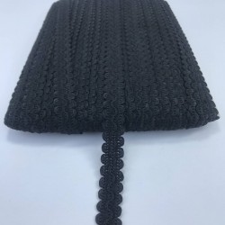 Siyah Üç Çizgi Dekoratif Şerit-KHC-1201