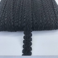 Siyah Üç Çizgi Dekoratif Şerit-KHC-1201