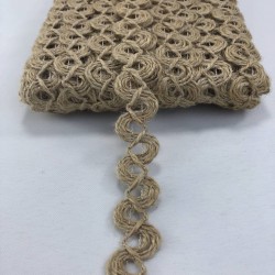 Yuvarlak Şekilli Hasır Dekoratif Şerit-KHC-1220