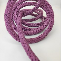 Mürdüm 10 mm Kalın Bambu Kordon-KHC-139