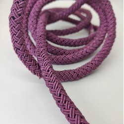 Mürdüm 10 mm Kalın Bambu Kordon-KHC-139