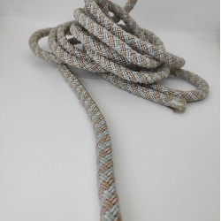 Turkuaz Vizon 10 mm Kalın Bambu Kordon-KHC-147