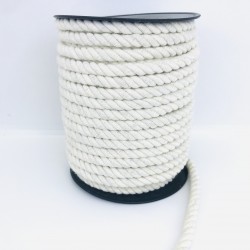 Pamuk Krem Kordon İp 8 Mm-KHC-152