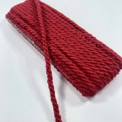 Kırmızı Kordon 4 mm 10 Metre-KHC-156 Kırmızı Kordon 4 mm 10 Metre-KHC-156