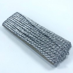 Gümüş Simli Kordon 4 mm 10 Metre-KHC-159