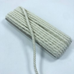 Krem Kordon 4 mm 10 Metre-KHC-161 Krem Kordon 4 mm 10 Metre-KHC-161