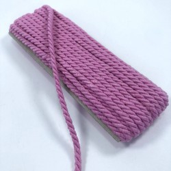 Koyu Pembe Kordon 4 mm 10 Metre-KHC-167 Koyu Pembe Kordon 4 mm 10 Metre-KHC-167