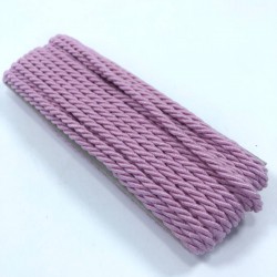 Açık Pembe Kordon 4 mm 10 Metre-KHC-168