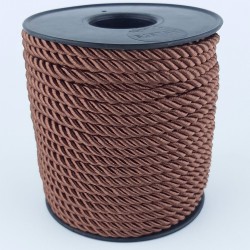 Kahve Kordon İp 3 mm 10 Metre-KHC-2034