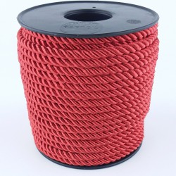 Kırmızı Kordon İp 3 mm 10 Metre-KHC-2036 Kırmızı Kordon İp 3 mm 10 Metre-KHC-2036