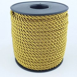 Hardal Sarısı Kordon İp 3 mm 10 Metre-KHC-2040