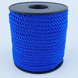 Saks Mavi Kordon İp 3 mm 10 Metre-KHC-2043