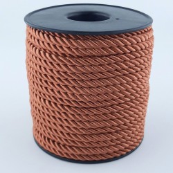 Kiremit Rengi Kordon İp 3 mm 10 Metre-KHC-2049