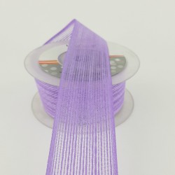 Lila Efektli Keten Kurdele 4 cm-KK-1067 Lila Efektli Keten Kurdele 4 cm-KK-1067