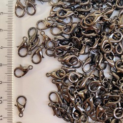 Antrasit Gri Kolye Ve Bileklik Aparatı Papağan Klips 25 Adet-KLPS-1003 Antrasit Gri Kolye Ve Bileklik Aparatı Papağan Klips 25 Adet-KLPS-1003