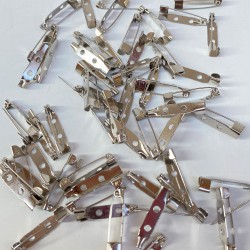 Günüş Rengi Çengelli Broş İğnesi 1000 Adet-KLPS-1034 Günüş Rengi Çengelli Broş İğnesi 1000 Adet-KLPS-1034