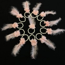 Pudra Nedime Bilekliği Bride To Be Bekarlığa Veda Partisi Kına Düğün Kına Gecesi Bileklik 10 Adet-KM-1014