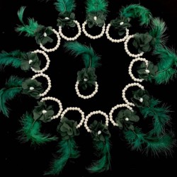 Zümrüt Yeşili Nedime Bilekliği Bride To Be Bekarlığa Veda Partisi Kına Düğün Kına Gecesi Bileklik 10 Adet-KM-1018