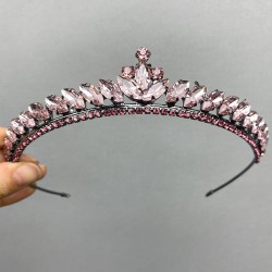 Pembe Es Model İnce Gelin Ve Kına Tacı-KNTC-1106 Pembe Es Model İnce Gelin Ve Kına Tacı-KNTC-1106