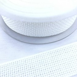 Beyaz Kanaviçe Kurdele-KNVC-1005