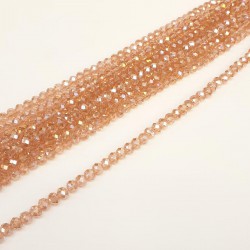 Koyu Pudra Kristal Boncuk 8 mm-KRB-1032